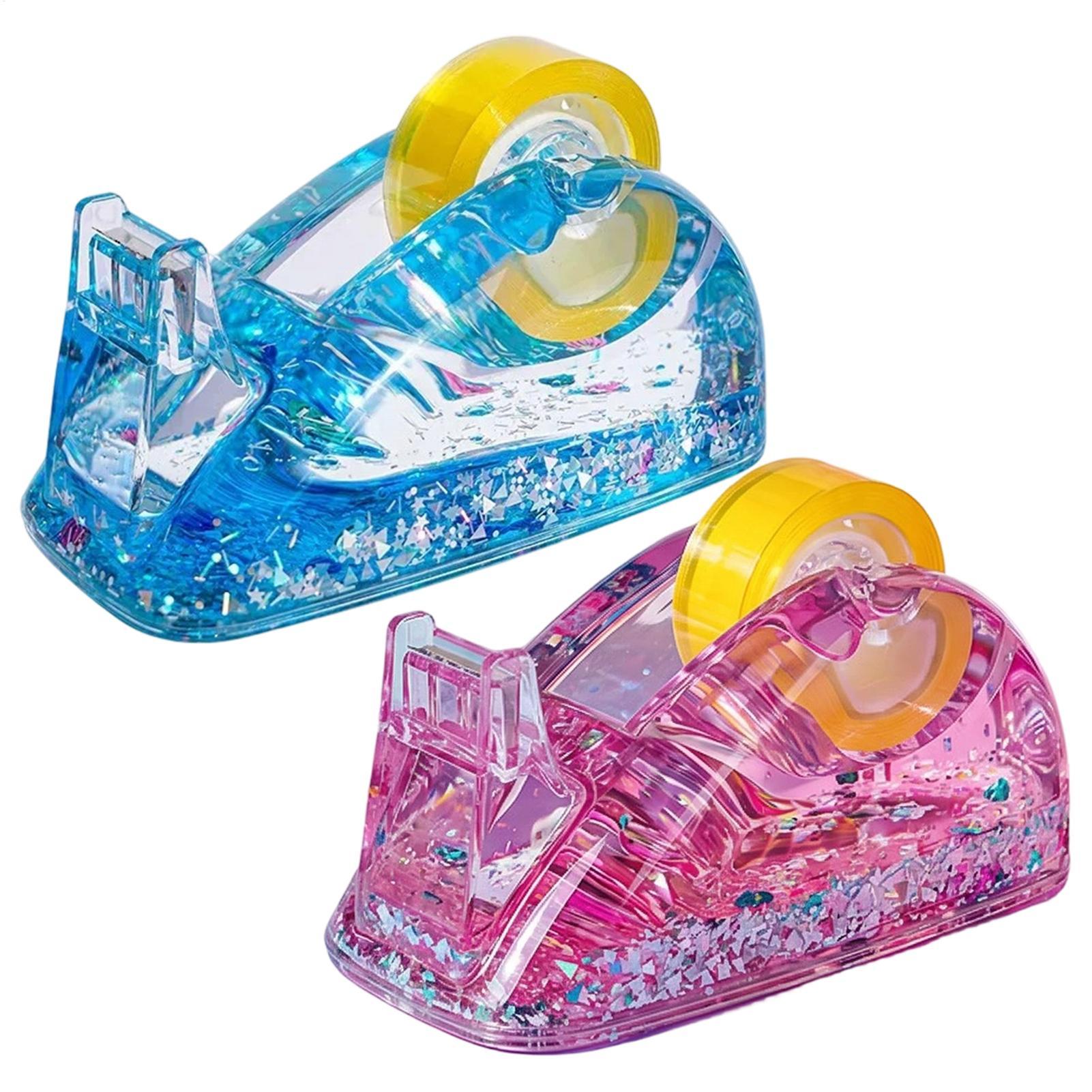 Stationery Warehouse - Tapehouder voor bureau, modern, ruimtebesparend, acryl,