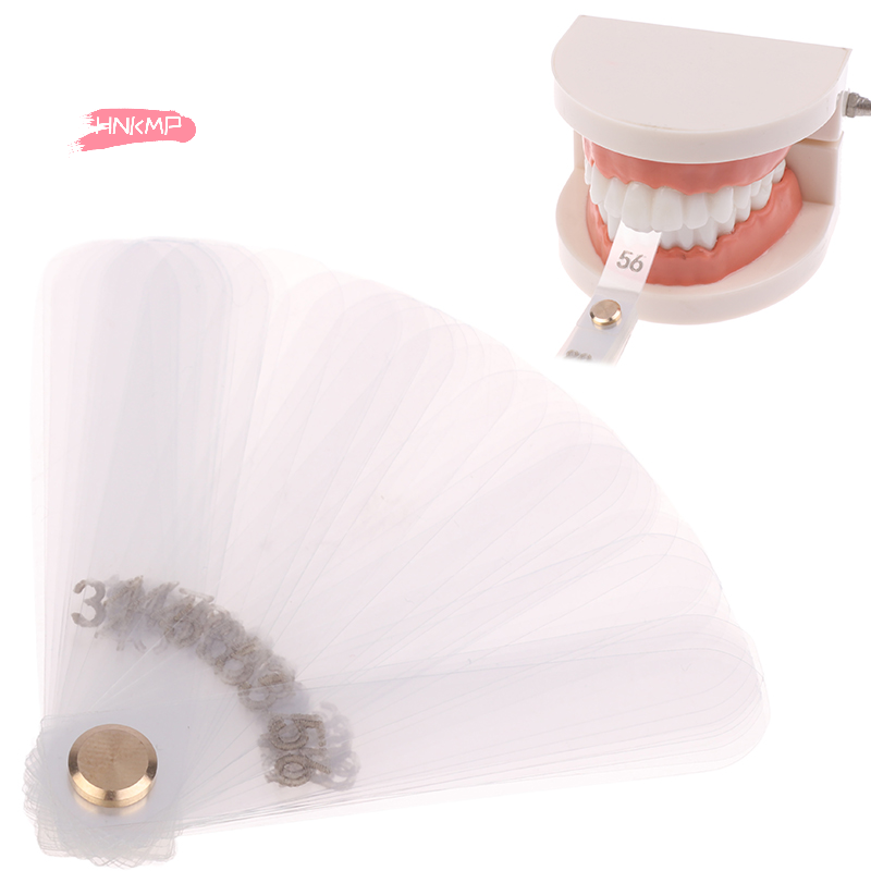Ruler Set Transparent - 56 Stuks Tandheelkundige Interproximale Reductie Gauge