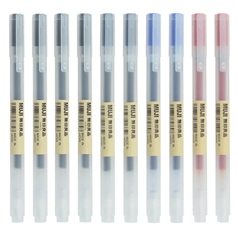 Office Stationery Supply Business - 10-30 stks/set 0.38/0.5mm Gel pen Zwart/Blauwe