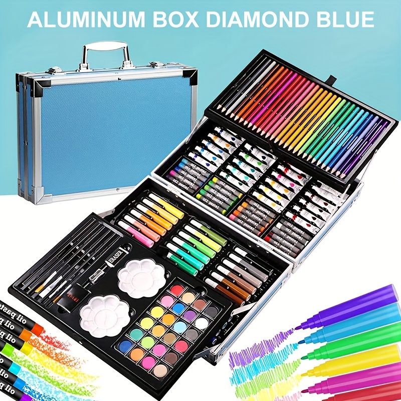 Highlighter Set Pastel - Kunstbenodigdheden, 145-pack kunstpakket voor tekenen, luxe