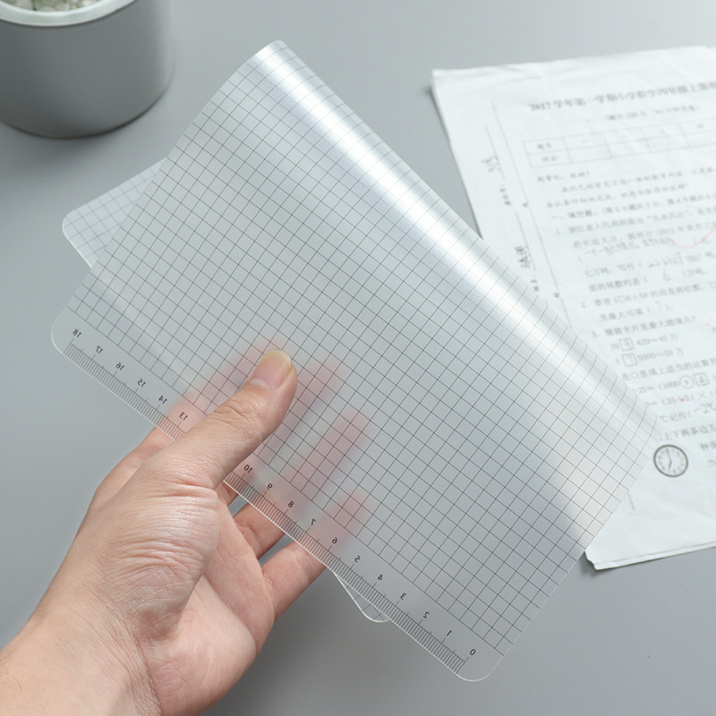 Transparante Liniaal Board A4  - Ruler Set Transparent recensie en prijs