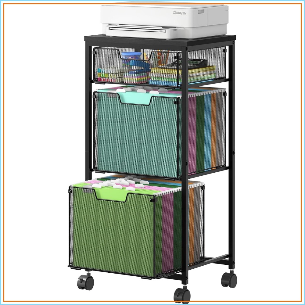 Mobiele archiefkast met 3 lade - File Folder Hanging recensie en prijs