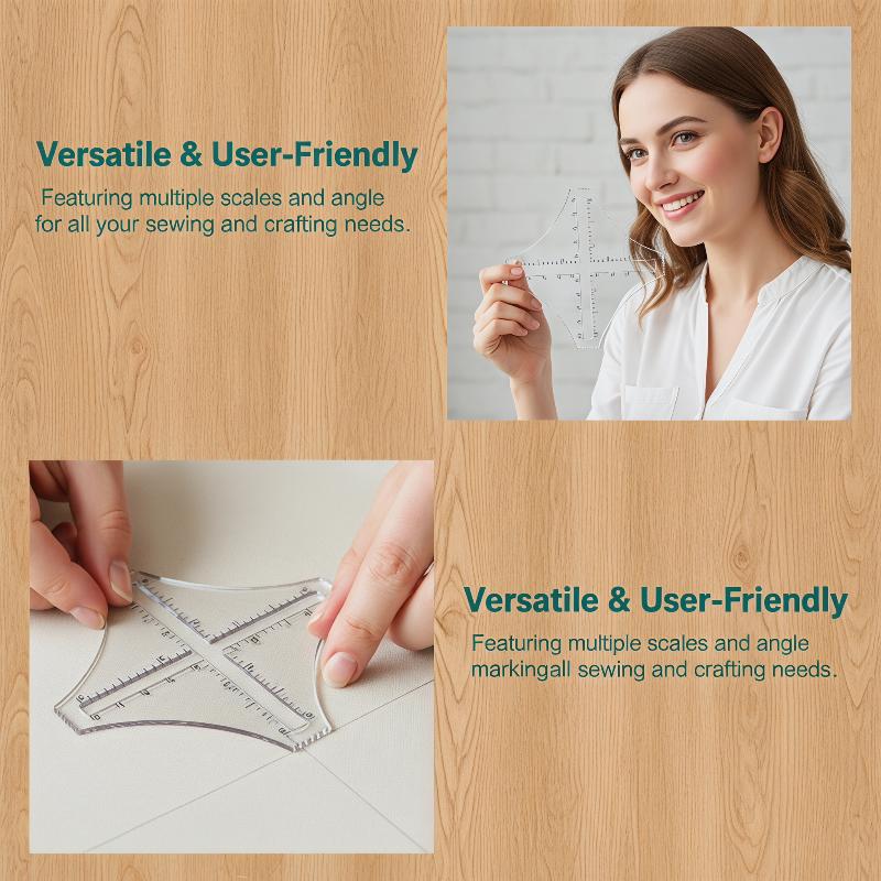 Acryl Transparante Dichtheidsm - Ruler Set Transparent recensie en prijs
