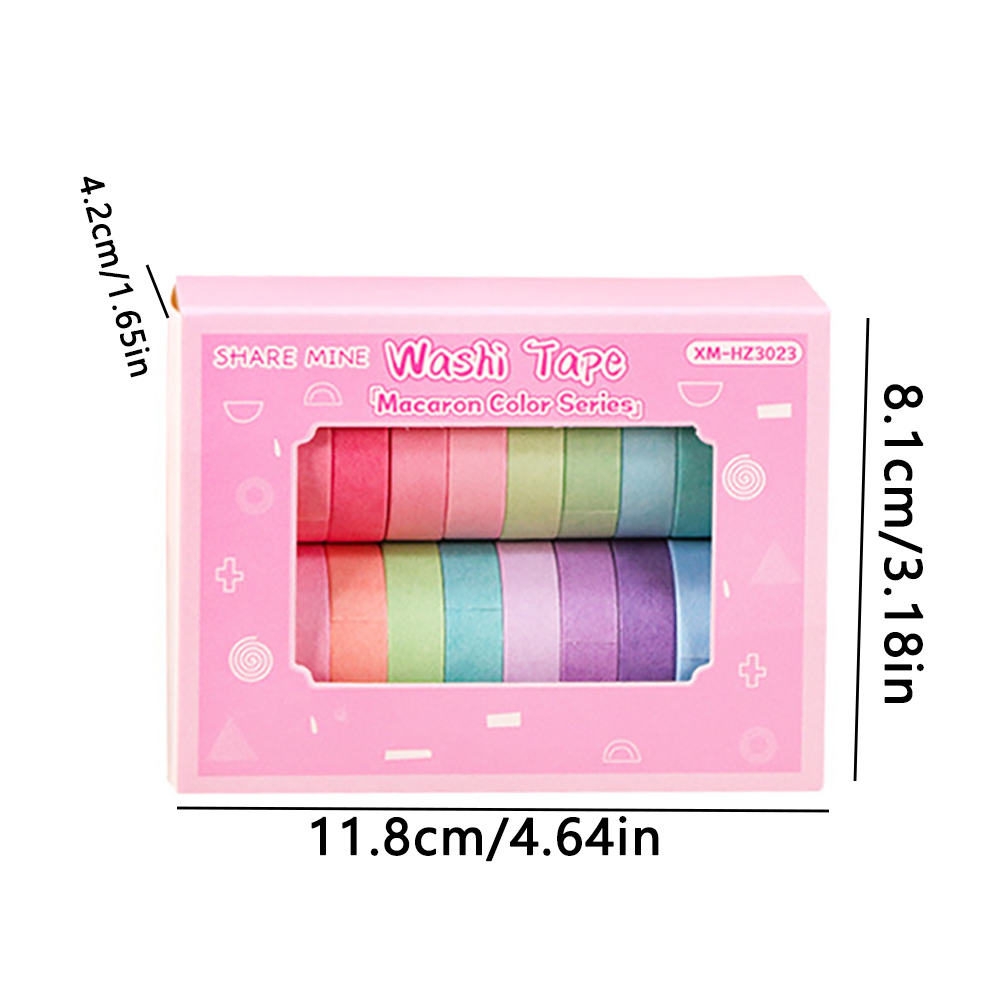 20 Roll Washi Tape Set Diamond - Washi Tape Set recensie en prijs