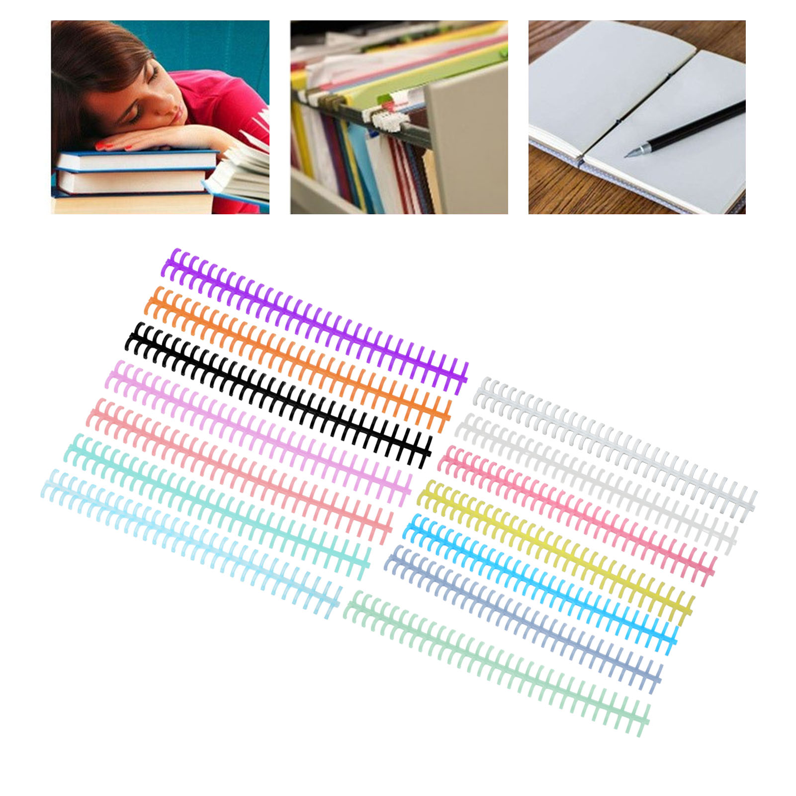 10 STUKS 30-gaats losse bladbi - Binding Comb Plastic recensie en prijs