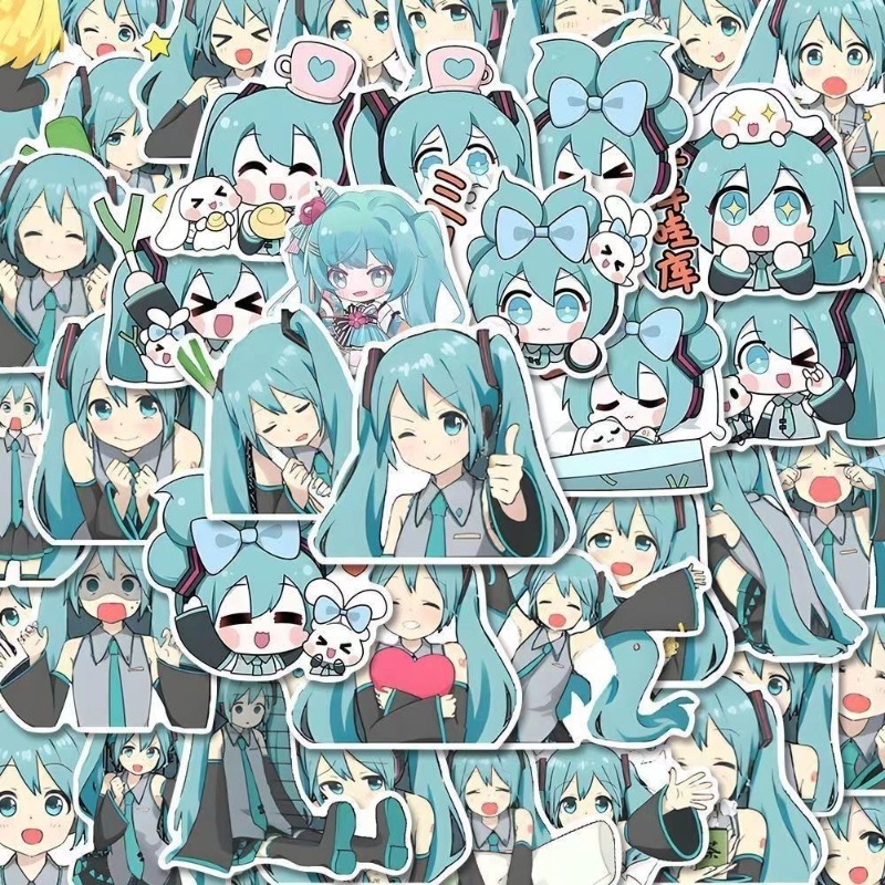 Cartoon schattige Hatsune Miku - Memo Pad Sticky recensie en prijs