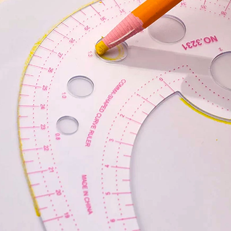 Franse Curve Snijliniaal Mode  - Ruler Set Transparent recensie en prijs