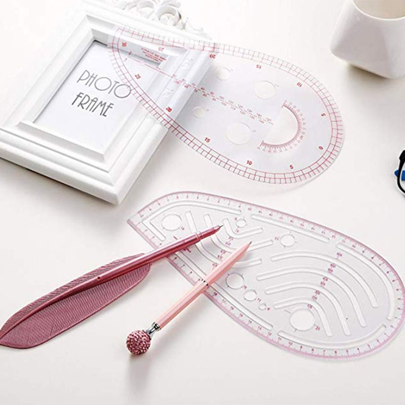 Franse Curve Snijliniaal Mode  - Ruler Set Transparent recensie en prijs