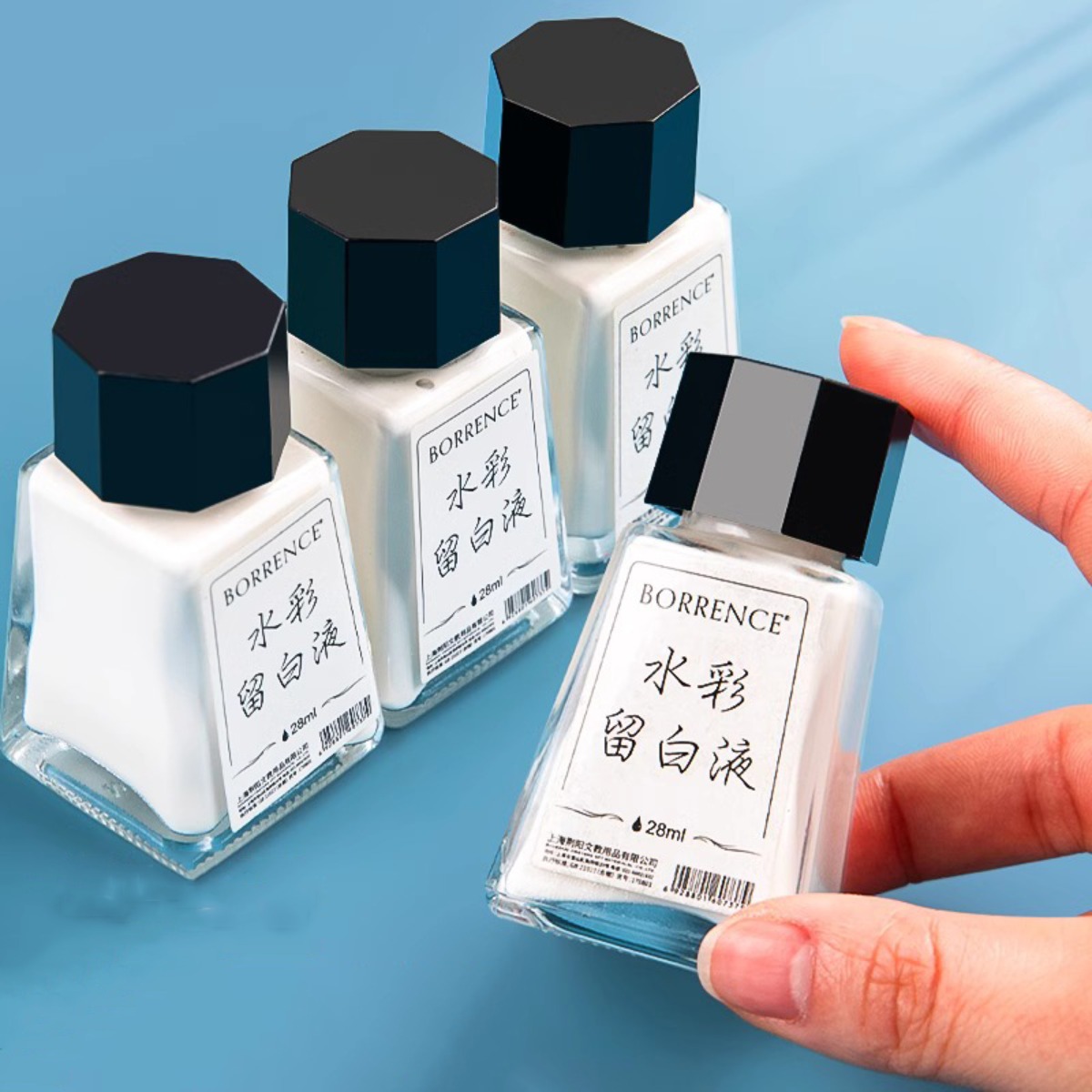 Borrence 28 ml aquarelmaskeerv - Correction Fluid White recensie en prijs