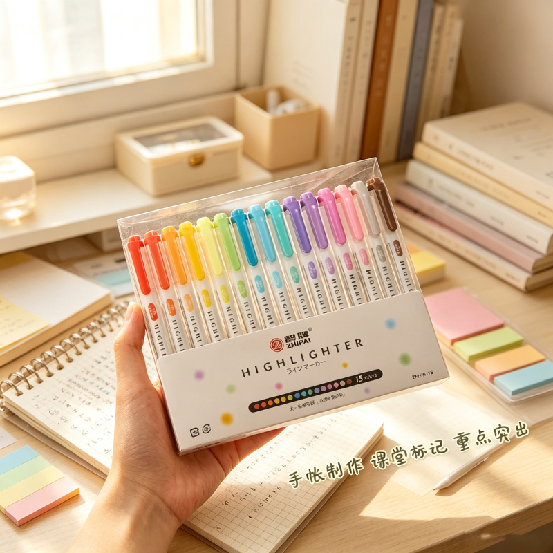 5 kleuren pastelkleurige marke - Highlighter Set Pastel recensie en prijs