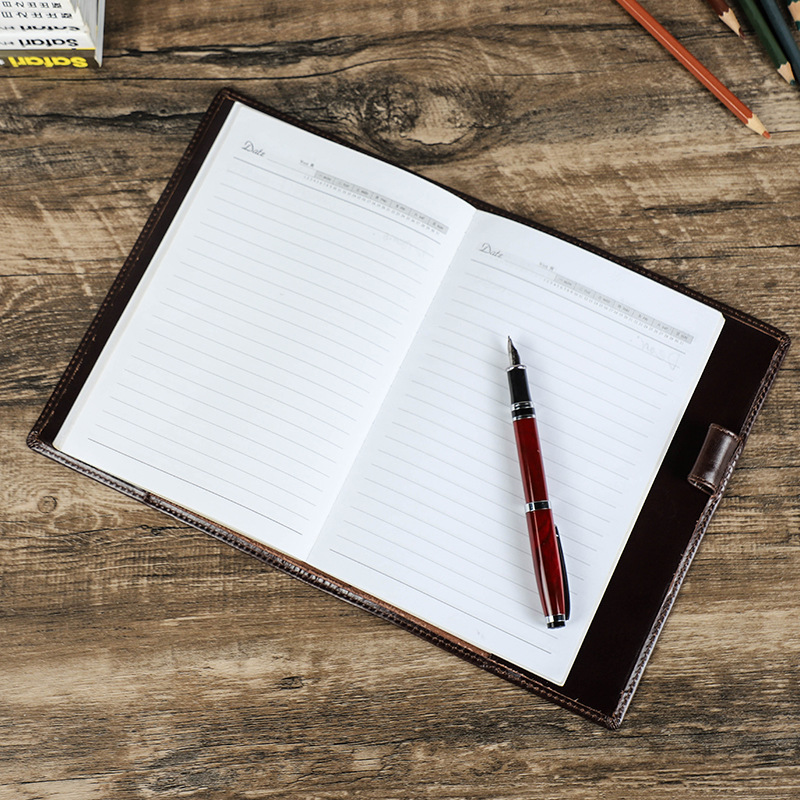 Echt Lederen Handgemaakte A5 L - Office Stationery Supply Business recensie en prijs