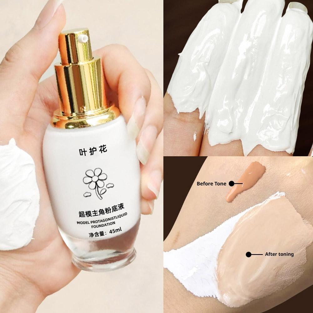 Witte vloeibare foundation Lan - Correction Fluid White recensie en prijs
