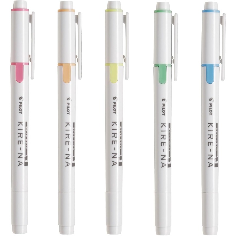 PILOT KIRE-NA markeerstiftense - Highlighter Set Pastel recensie en prijs