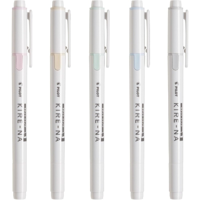 PILOT KIRE-NA markeerstiftense - Highlighter Set Pastel recensie en prijs