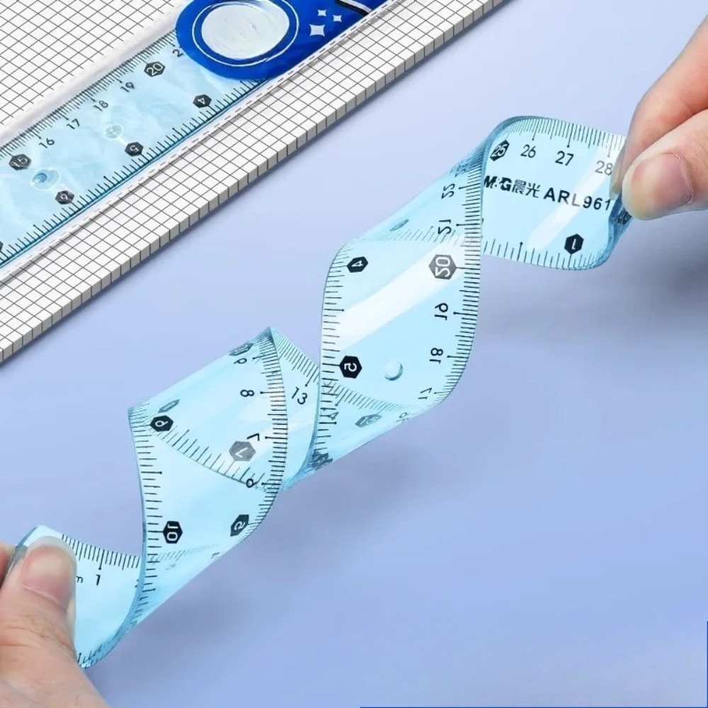 1/3 stuks transparante zachte  - Ruler Set Transparent recensie en prijs