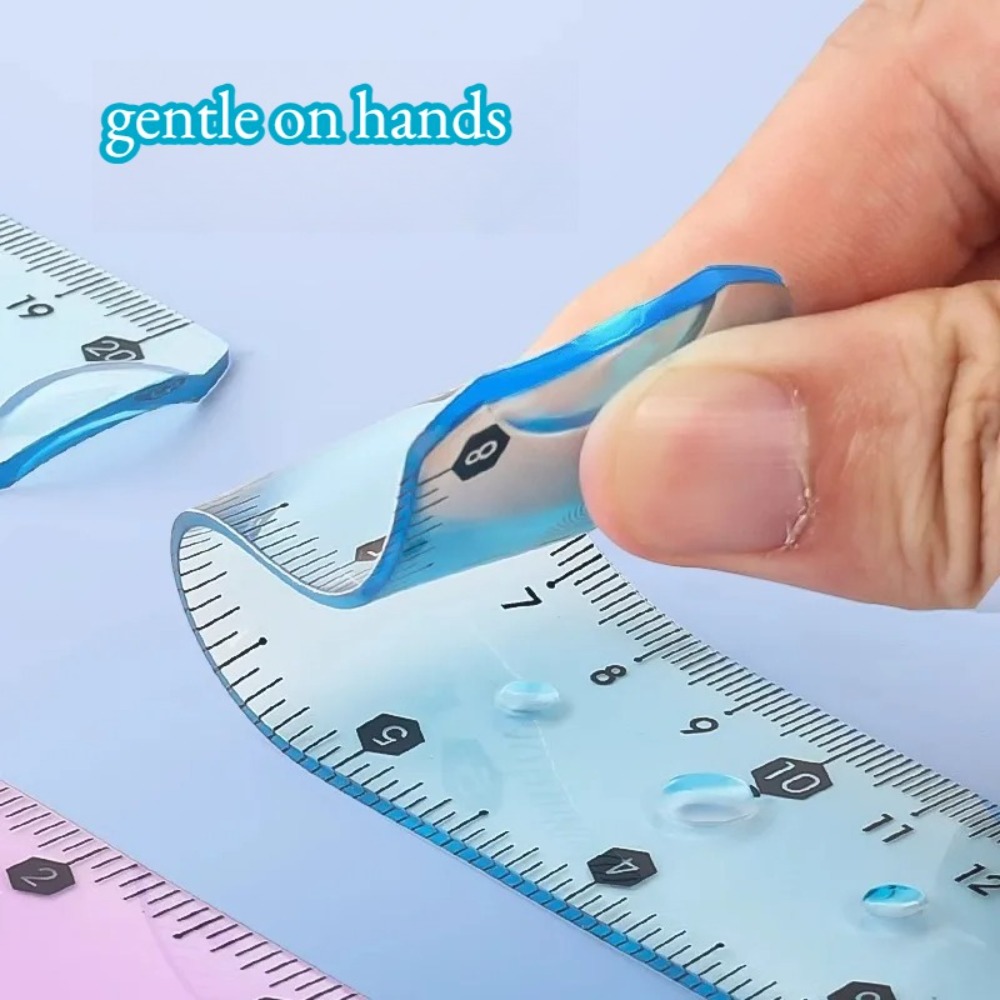 1/3 stuks transparante zachte  - Ruler Set Transparent recensie en prijs