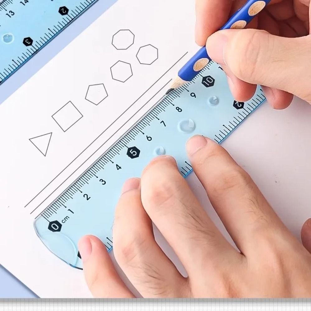 1/3 stuks transparante zachte  - Ruler Set Transparent recensie en prijs
