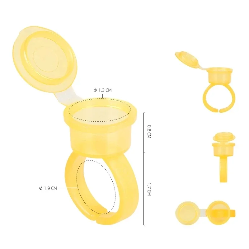 50PCS Tattoo Pigment Inkt Ring - Calligraphy Ink Bottle recensie en prijs