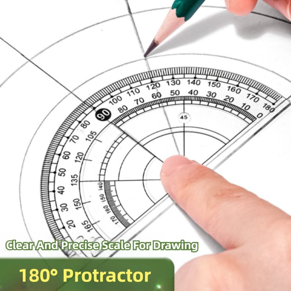 8 stks/set Plastic Liniaal Kom - Ruler Set Transparent recensie en prijs