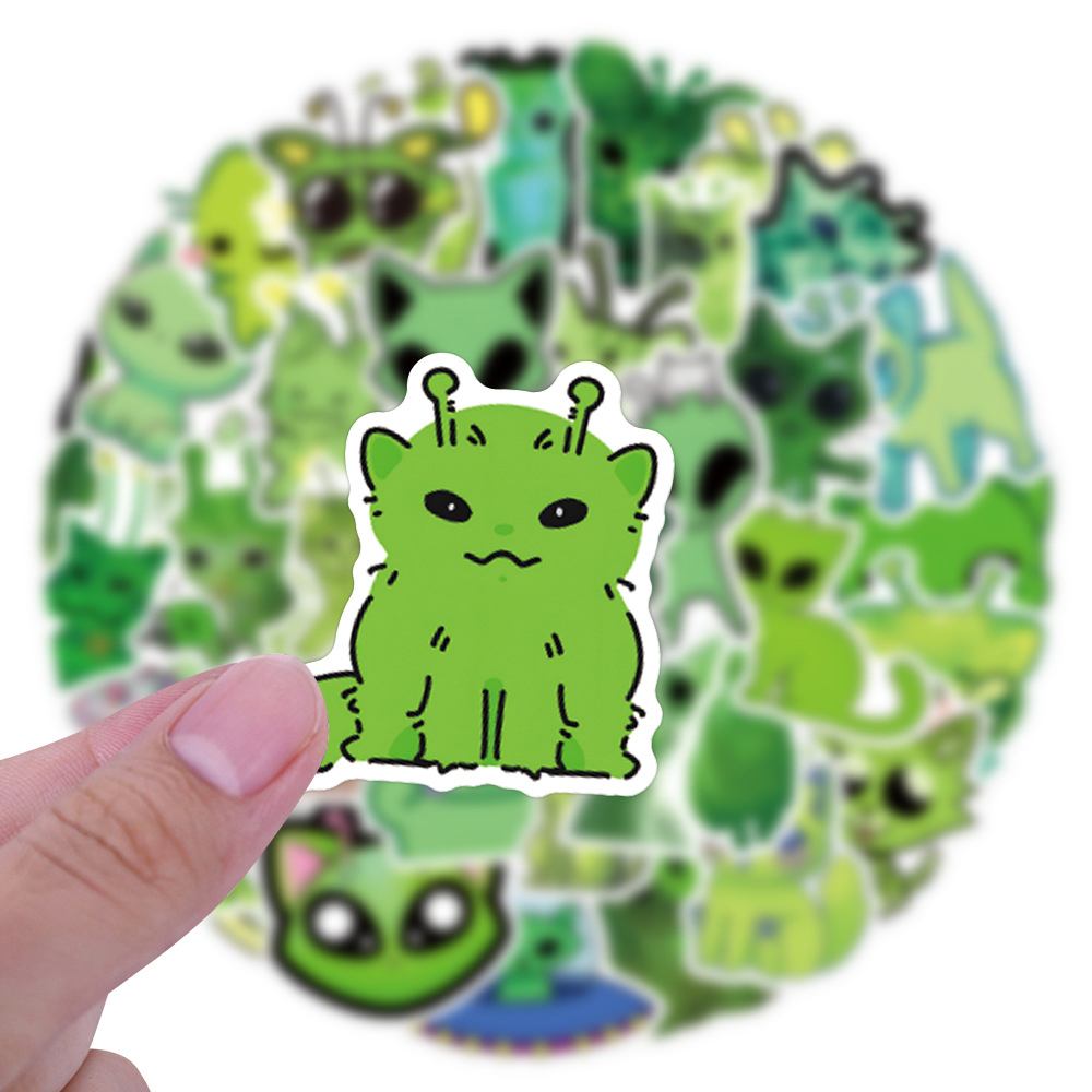 10/30/55pcs Grappige Groene Al - Memo Pad Sticky recensie en prijs
