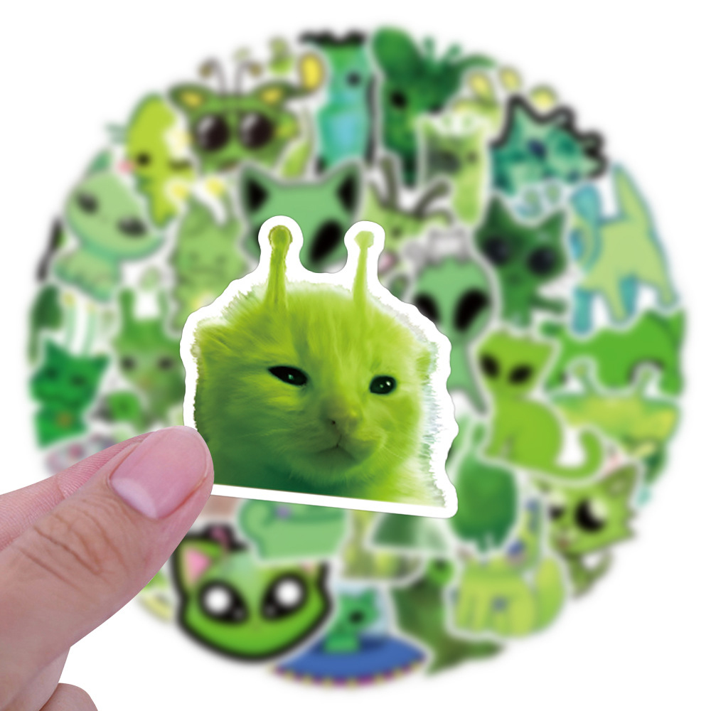 10/30/55pcs Grappige Groene Al - Memo Pad Sticky recensie en prijs