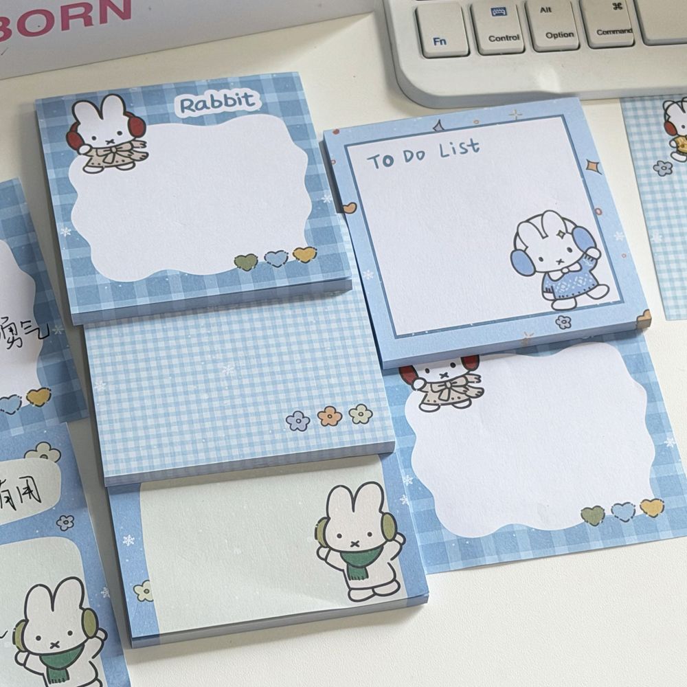 Kawaii Blauw Ruitjesmiffy Koni - Stationery Office Items List recensie en prijs