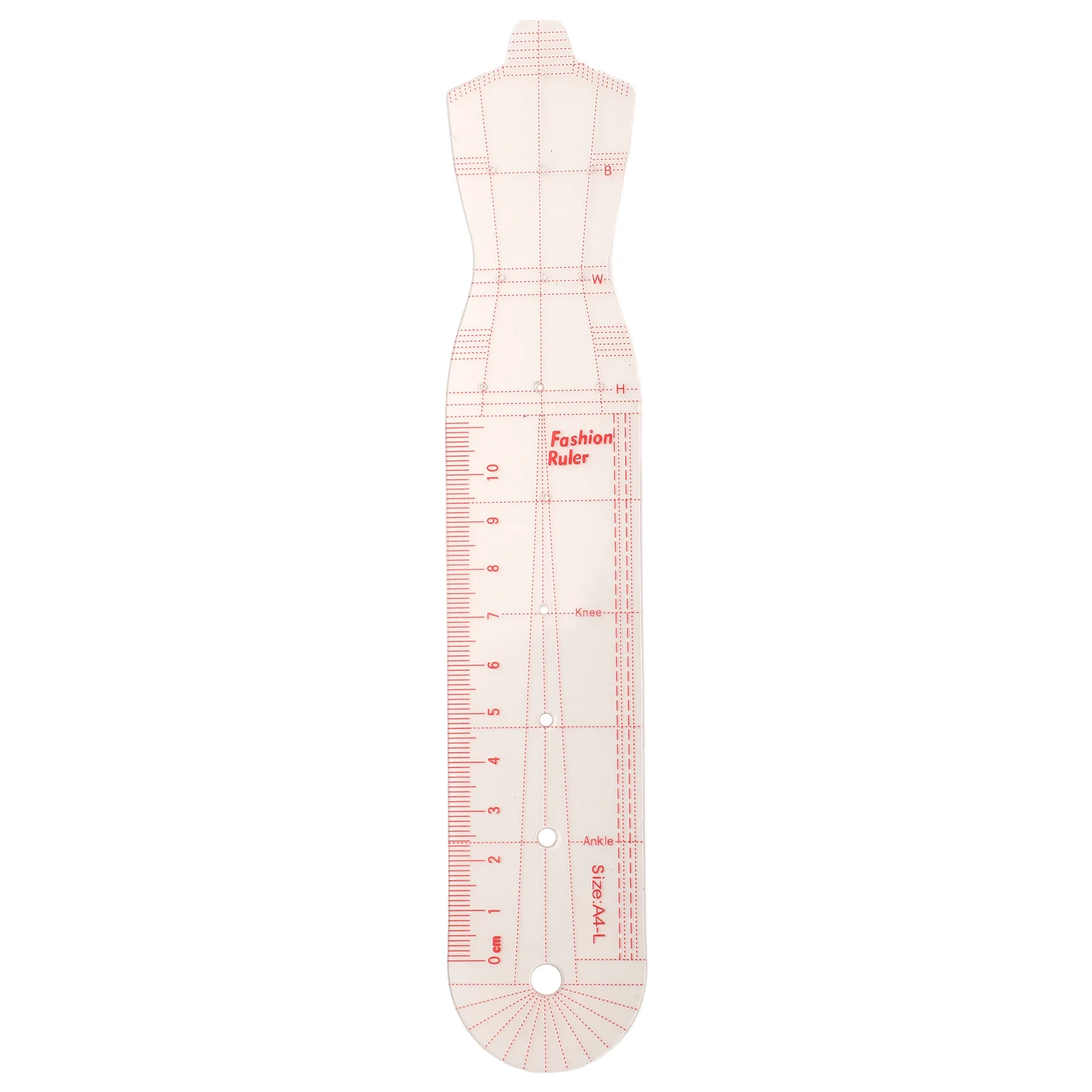 Transparante kunststof modeont - Ruler Set Transparent recensie en prijs