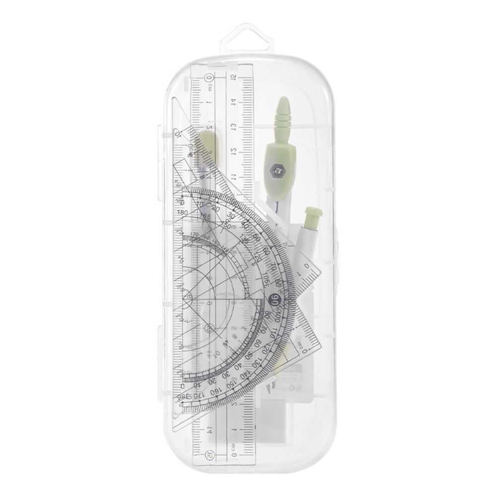 8 stks/set Plastic Liniaal Kom - Ruler Set Transparent recensie en prijs