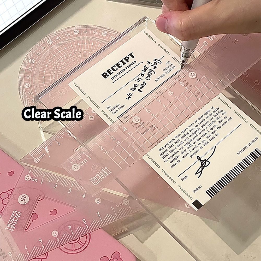 4 stks/set Multifunctionele 15 - Ruler Set Transparent recensie en prijs