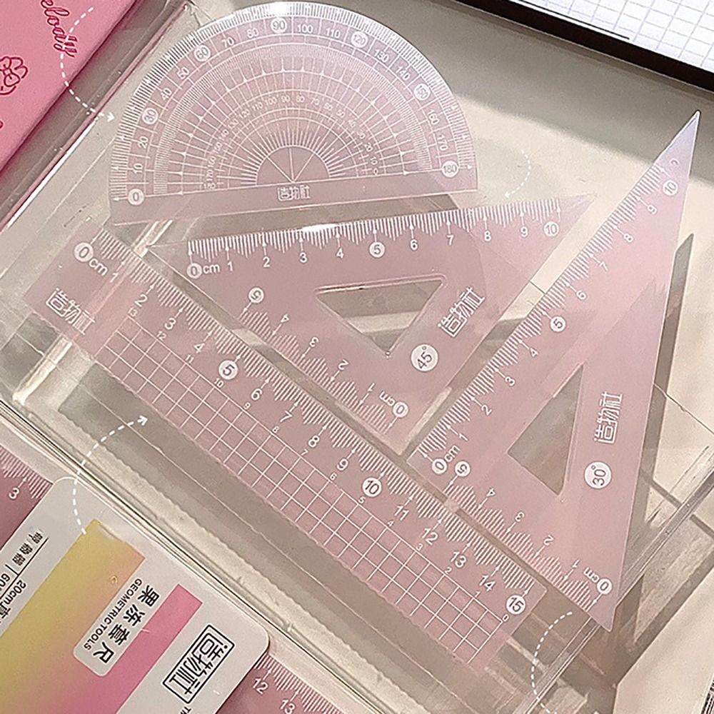 4 stks/set Multifunctionele 15 - Ruler Set Transparent recensie en prijs