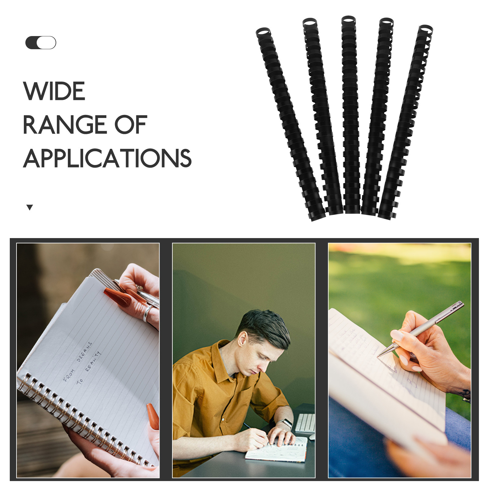 50 stuks 21-rings plastic bind - Binding Comb Plastic recensie en prijs
