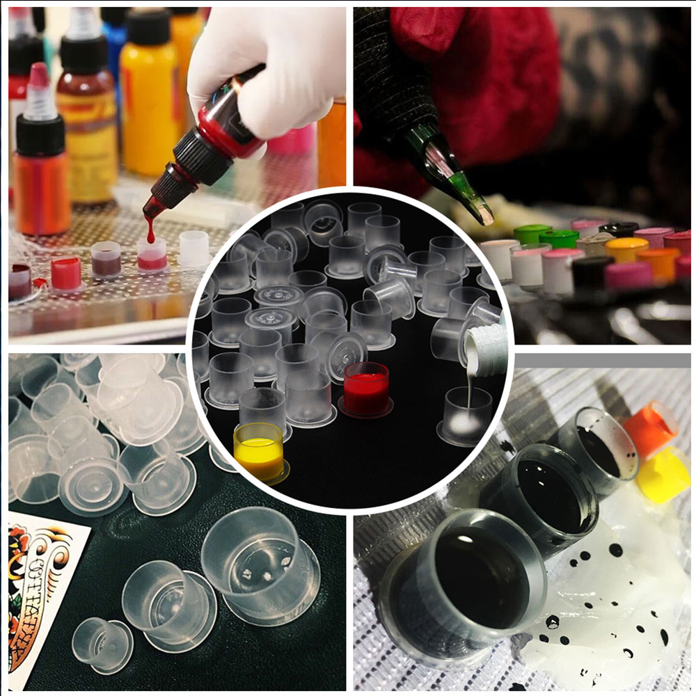 300/100 Stuks Tattoo Inkt Cups - Calligraphy Ink Bottle recensie en prijs