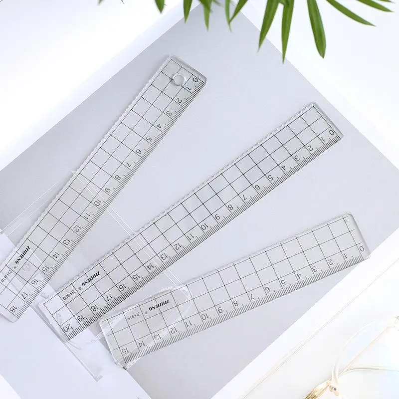 1 Stuks Eenvoudig 15Cm 18Cm 20 - Ruler Set Transparent recensie en prijs
