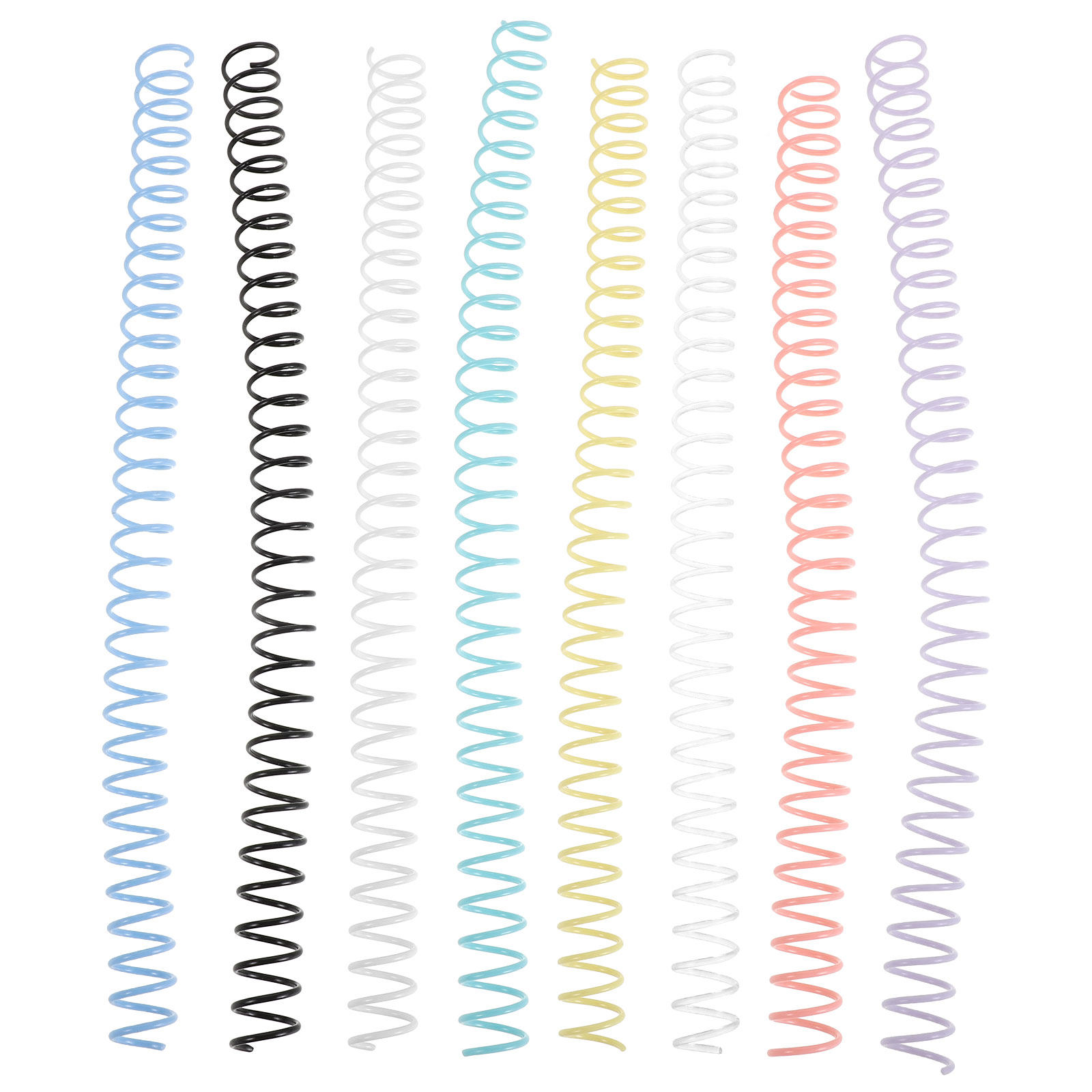 8 stuks plastic spiraalbindrin - Binding Comb Plastic recensie en prijs