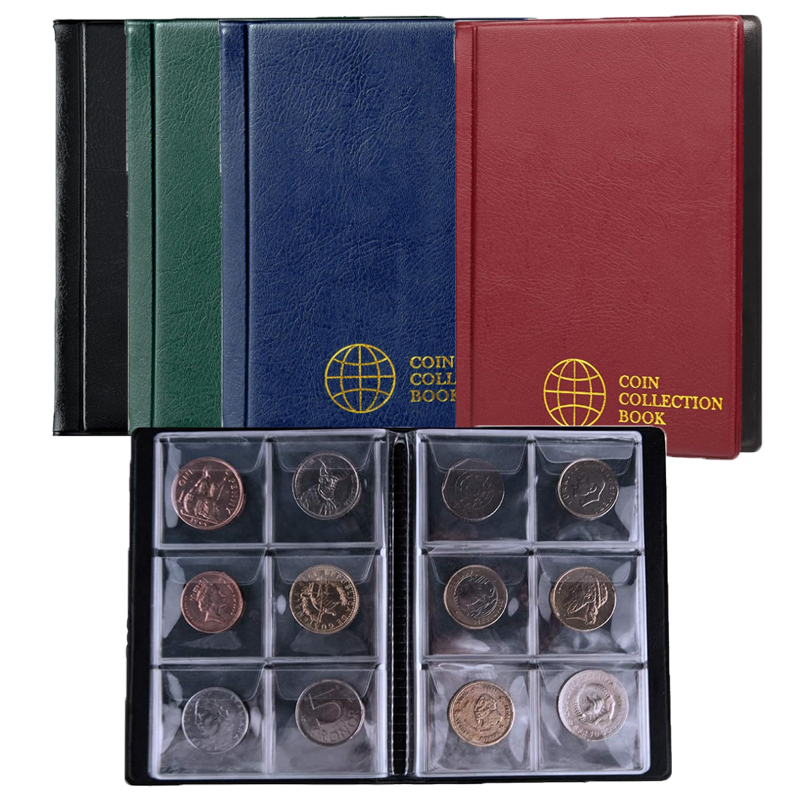 60 Pocket Coin Collection Albu - Binding Comb Plastic recensie en prijs