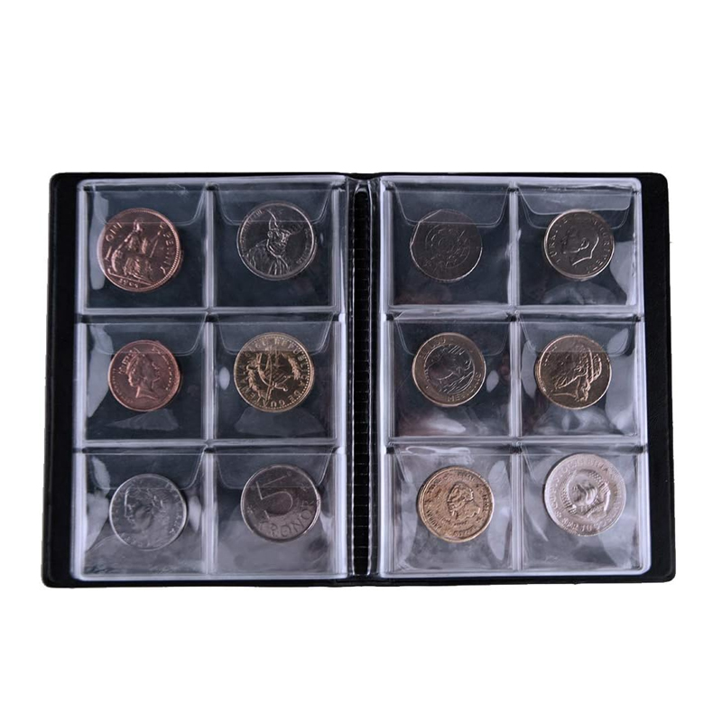 60 Pocket Coin Collection Albu - Binding Comb Plastic recensie en prijs