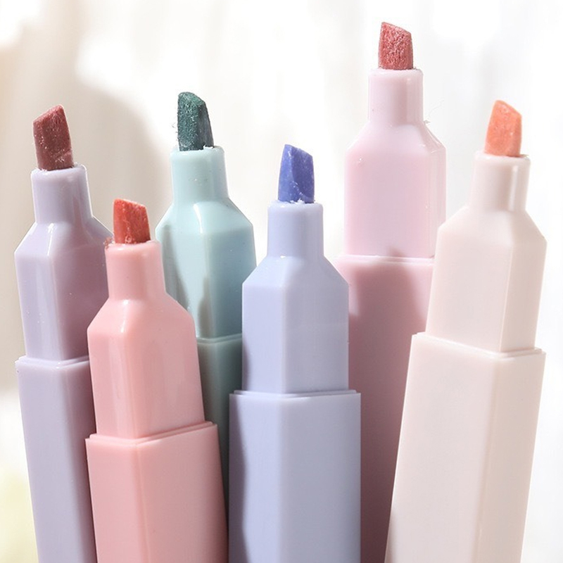 6 stks/set Pastel Kleur Markee - Highlighter Set Pastel recensie en prijs